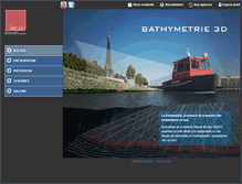 Tablet Screenshot of bathymetrie.fr